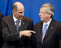 Jean-Claude Juncker, Janez Janša