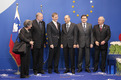 Kinga Göncz, Hungarian Minister for Foreign Affairs with her Slovenian counterpart Dimitrij Rupel,   Mr Ferenc Gyurcsany, Hungarian Prime Minister, with his Slovenian counterpart and President of the European Council Janez Janša, János Veres, Hungarian Minister of Finance, with his Slovenian counterpart Andrej Bajuk