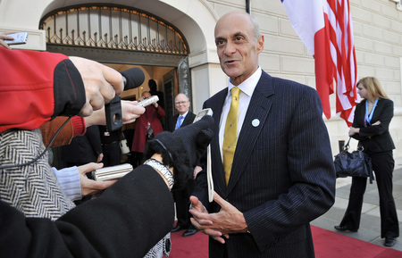 Door-step declaration of the US Secretary of Homeland Security Michael Chertoff