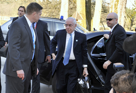 Arrival of Michael Mukasey, Attorney General of the United States