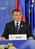Slovenian minister of the interior Dragutin Mate