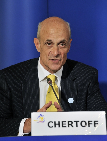 US Secretary of Homeland Security Michael Chertoff