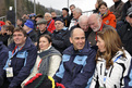 Minister Milan Zver (accompanied by Andreja Valič) and Slovenian Prime Minister Janez Janša (with his fiancée Urška Bačovnik)