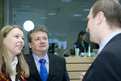 Slovenian Minister of Agriculture, Forestry and Food Iztok Jarc before the start of the Agriculture Council