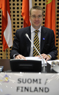 Finnish Minister of Culture and Sport Stefan Wallin