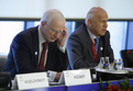 Predsednik Evropskih olimpijskih komitejev Patrick Joseph Hickey in predsednik OKS Janez Kocijančič