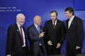 Patrick Joseph Hickey, Janez Kocijančič, Ján Figel and Milan Zver