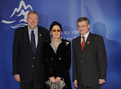 Ministers of Foreign Affairs Dimitrij Rupel (Slovenia) and Tonio Borg (Malta) and Marjetica Ana Rudolf Rupel