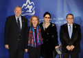 Dimitrij Rupel and Benita Ferrero-Waldner with spouses