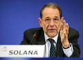 Javier Solana, the EU High Representative for the Common Foreign and Security Policy