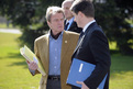 Bernard Kouchner (France) and Olivier Chastel (Belgium)