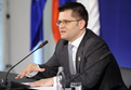 Vuk Jeremić, Minister of Foreign Affairs of Serbia, at a Press Briefing