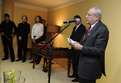 Allocution du commissaire européen chargé des Transports Jacques Barrot