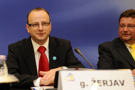 Ministre slovène des Transports Radovan Žerjav