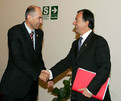 Janez Janša and Franco Frattini