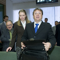 Slovenian Minister of Agriculture, Forestry and Food Iztok Jarc prior to the start of the Council