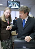 State Secretary Branka Tome and Slovenian Minister Iztok Jarc