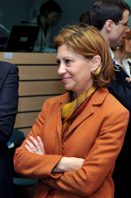 Spanish minister of agriculture, fisheries and food Elena Espinosa Mangana