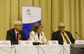 European Commissioner  Vladimir Špidla, Slovenian Minister Marjeta Cotman and the president of the European Disability Forum Yannis Vardakastanis