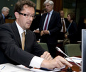 Slovenian Minister for Public Administration Gregor Virant during the meeting