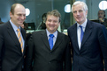 Czech Minister of Agriculture Petr Gandalovič, Slovenian Minister of Agriculture, Forestry and Food Iztok Jarc and French Minister of Agriculture and Fisheries Michel Barnier