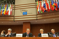 Slovenian Minister of the Environment and Spatial Planning Janez Podobnik during a hearing of the Environment, Public Health and Food Safety Committee of the European Parliament