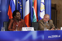 Nkosazana Clarice Dlamini Zuma in Dimitrij Rupel