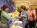 Commissaire européenne Androulla Vassiliou et la ministre slovène Zofija Mazej Kukovič participent dans l'action contre le tabagisme