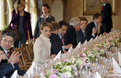 Slovenian Minister Mojca Kucler Dolinar before the lunch for ministers/heads of delegations in Brdo Castle