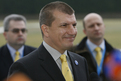 Arrivée du ministre slovène de l'Intérieur Dragutin Mate