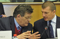 Gérard Deprez, Président de la Commission LIBE et ministre slovène de l'Intérieur Dragutin Mate