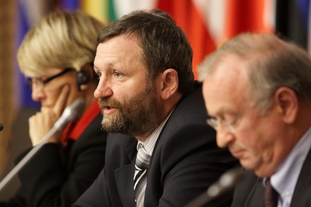 Ivan Žagar, le Ministre sans portefeuille, chargé du Gouvernement local et la Politique régionale