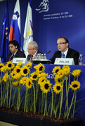 Presidency press conference: commissioner Jacques Barrot and minister Radovan Žerjav